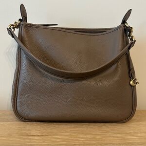 Coach Cary Shoulder Bag Dark Stone